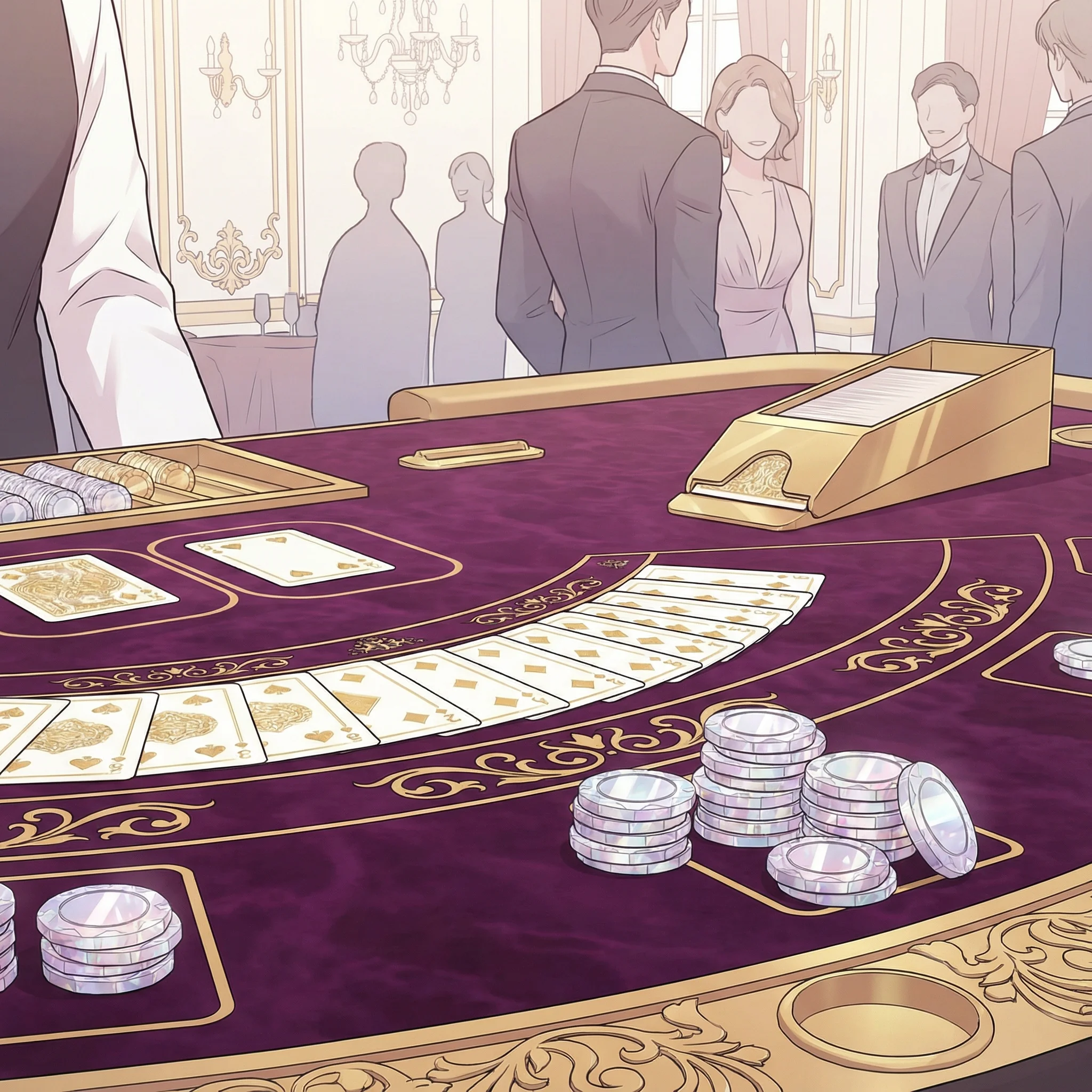 bacará mgmbet jogo elegante de cartas